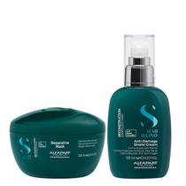 Kit Alfaparf Semi Di Lino Reconstruction - Máscara 200ml + Creme 125ml