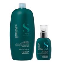 Kit Alfaparf Semi Di Lino Reconstruction - Shampoo 1L + Creme 125ml