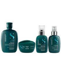 Kit Alfaparf Semi Di Lino Reconstruction - Shampoo 250ml + Máscara 200ml + Creme 125ml + Fluído 125ml Kit Alfaparf Semi Di Lino Reconstruction - Shampoo 250ml + Máscara 200ml + Creme 125ml + Fluído 125ml