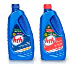 Kit algicidas hth frasco Kit algicidas hth frasco
