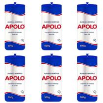 Kit Algodão Hidrófilo Apolo em Rolo 500g C/6