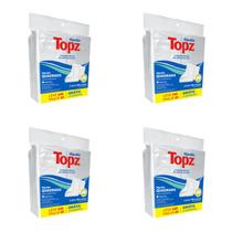 Kit Algodão Quadrado Dupla Face 400 unidades Topz