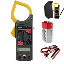 Kit Alicate Amperímetro Digital 1000va Profissional Completo
