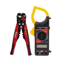 Kit Alicate Amperímetro E Alicate Decapador Automático