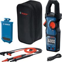 Kit Alicate Amperímetro True Rms Bosch Gmc 600-15 E Bateria