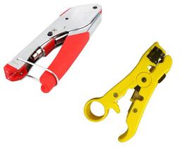 KIT alicate compressão RG6 + alicate DECAPADOR universal