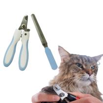Kit Alicate Cortador De Unha Com Lixa Para Cães Gatos Pet Kit Alicate Cortador De Unha Com Lixa Para Cães Gatos Pet
