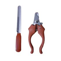 Kit Alicate Corte De Unhas Caes Gato 12 cm C/ Lixa Vermelho Kit Alicate Corte De Unhas Caes Gato 12 cm C/ Lixa Vermelho