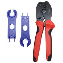 Kit Alicate de Crimpar Conector Solar T4 + Par Chave Esticadora