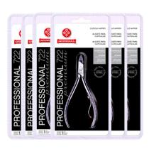 Kit Alicate De Cutícula Mundial Inox Profissional 722 - 6 Unidades