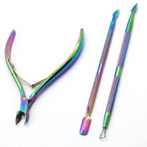 kit Alicate para cutícula de unha em aço inoxidável para manicure kit Alicate para cutícula de unha em aço inoxidável para manicure