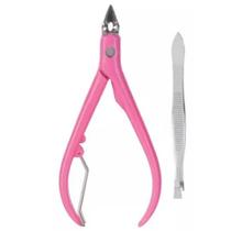 Kit Alicate para Cutículas 10,4cm + Pinça Sobrancelha LBasic