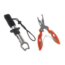 Kit alicate para trocar argola e alicate pega peixe
