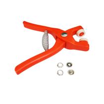 Kit Alicate Pregar Botão de Pressão com 40 Botão de Pressão Metal Tic Tac Body Roupa Bebê