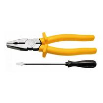 Kit Alicate Universal 8 + Chave Fenda 1/8X3 43408/048 - Tramontina Kit Alicate Universal 8 + Chave Fenda 1/8X3 43408/048 - Tramontina