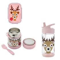 Kit Alimentação 3 SPROUTS ALCE (bento, pote térmico e garrafinha)