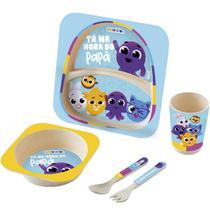 Kit Alimentaçao 5 Peças Oficial Bolofofos Zoop BABY