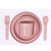 Kit Alimentação 5peças +12m Rosa Petit Piá Kit Alimentação 5peças +12m Rosa Petit Piá