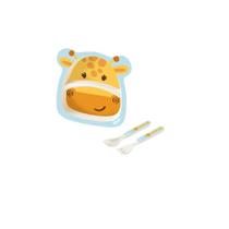 Kit Alimentação Baby 3 Peças Girafa - Zoop Toys