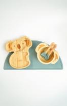 Kit Alimentação Bambu 5 peças Verde Coala Kit Alimentação Bambu 5 peças Verde Coala