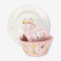 Kit Alimentação Eu Amo Gatos - Zonacriativa Kit Alimentação Eu Amo Gatos - Zonacriativa