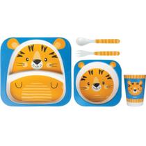 Kit Alimentação Fibra de Bambu Tigre - Buba