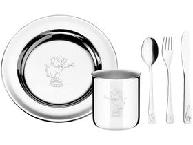 Kit Alimentação Infantil 5 Peças Tramontina Baby - 64250/750