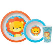 Kit Alimentação Infantil Buba Introdução Alimentar AnimalFun