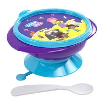 Kit Alimentação Infantil do Mundo Bita com Pratinho e Colher Plasútil