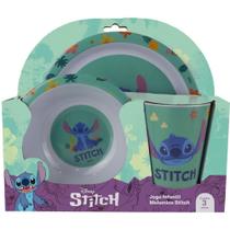 Kit Alimentacao STITCH Prato+bowl+copo KIT Kit Alimentacao STITCH Prato+bowl+copo KIT