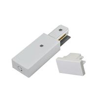 KIT Alimentador de Trilho Eletrificado + Ponteira Sobrepor Branco Bivolt KIT Alimentador de Trilho Eletrificado + Ponteira Sobrepor Branco Bivolt