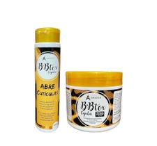 Kit Alinhamento Capilar (Shampoo Abre Cutículas + B-Btox Capilar 500g) Amazun