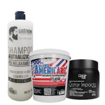 Kit Alisamento Americano + Máscara Impacto - Troia Hair