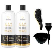 Kit Alisamento Borabella Não Chore Mais 2x1L +Cumbuca/Escova Kit Alisamento Borabella Não Chore Mais 2x1L +Cumbuca/Escova