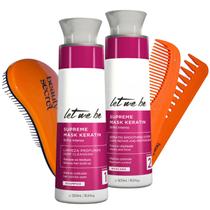 Kit Alisamento Let Me Be Supreme Keratin 500ml Beauty Secret