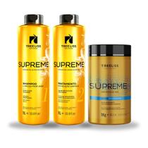 Kit Alisamento Shampoo Reconstrutor e Btox matizador Supreme Kit Alisamento Shampoo Reconstrutor e Btox matizador Supreme