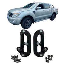 Kit Alívio Suspensão Ranger 2023 2024 Aço Carbono Preto