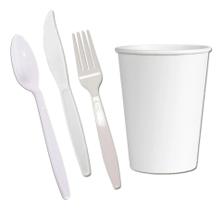 Kit Almoço Descartável E Sobremesa