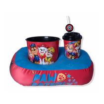 Kit Almofada + Balde de Pipoca + Copo Infantil Pratulha Canina Zona Criativa - 10065179 Kit Almofada + Balde de Pipoca + Copo Infantil Pratulha Canina Zona Criativa - 10065179