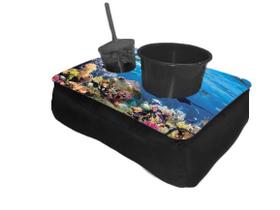 Kit Almofada C/ Porta Pipoca Balde + 1 Copo Criativos Viagens LGBT