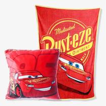Kit Almofada com Manta Carros Relâmpago McQueen Kit Almofada com Manta Carros Relâmpago McQueen