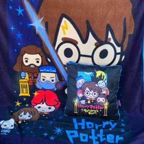 Kit Almofada com Manta Harry Potter