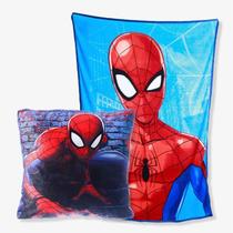 Kit Almofada com Manta Homem Aranha - Zonacriativa Kit Almofada com Manta Homem Aranha - Zonacriativa