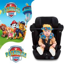 Kit Almofada de pescoço + Faixa Apoio Suporte Cabeça de Bebê Cadeirinha Carro