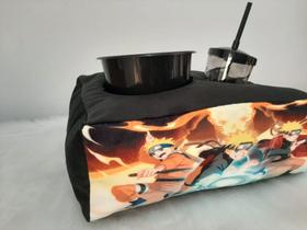 Kit Almofada de Pipoca Naruto Anime Criança Presente Top