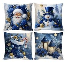 Kit Almofada Decoração Natalina Personagens Natalinos