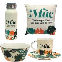 Kit Almofada e Caneca Mãe Tudo o Que é Bom em Mim IV