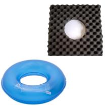 Kit Almofada Flex + Almofada Espuma Apoio Macio Confortavel