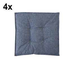 Kit Almofada Futon De Linho 45x45cm 4 Unidades
