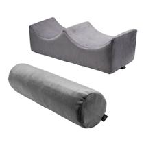 Kit almofada gluteoplastia + rolo lombar - longevitech